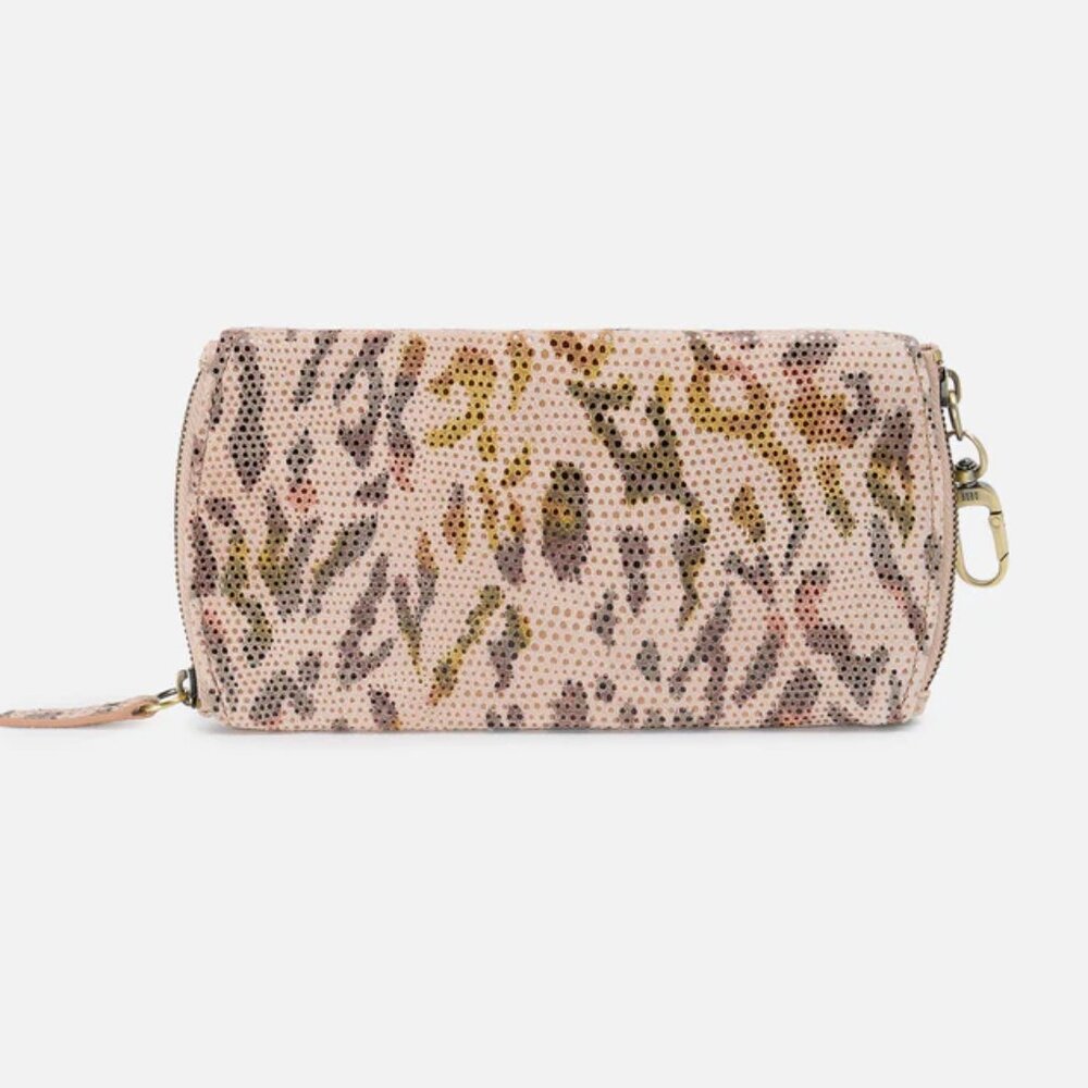 HOBO Spark Double Eyeglass Case NWT – Printed Leather, Holds 2 Pairs, Safari $25